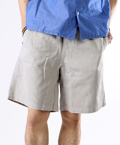 Gramicci（グラミチ）の「GRAMICCI SHORTS（パンツ・メンズ・ナチュラル/シルバー/チャコールグレー/ブラック/キャメル/カーキ/イエロー/オリーブ/サックスブルー/ブルー/ダークネイビー・S/M/L/XL）」の10枚目の写真