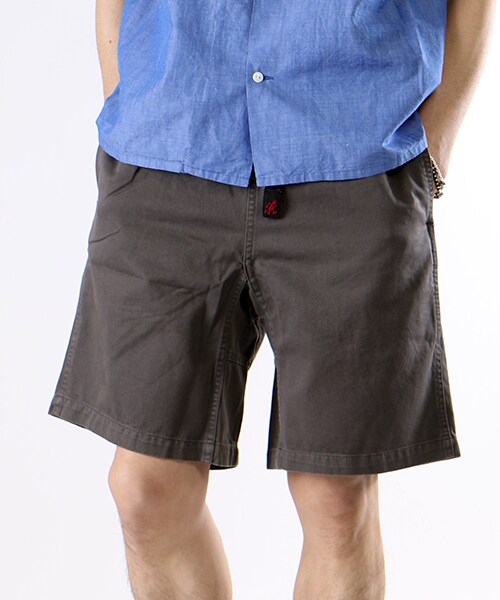Gramicci（グラミチ）の「GRAMICCI SHORTS（パンツ・メンズ・ナチュラル/シルバー/チャコールグレー/ブラック/キャメル/カーキ/イエロー/オリーブ/サックスブルー/ブルー/ダークネイビー・S/M/L/XL）」の3枚目の写真