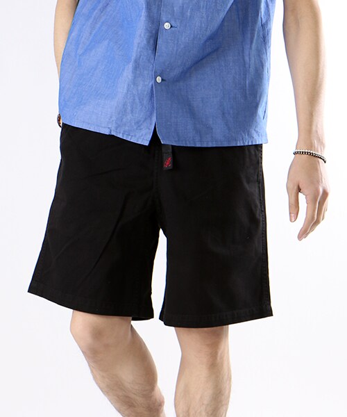 Gramicci（グラミチ）の「GRAMICCI SHORTS（パンツ・メンズ・ナチュラル/シルバー/チャコールグレー/ブラック/キャメル/カーキ/イエロー/オリーブ/サックスブルー/ブルー/ダークネイビー・S/M/L/XL）」の2枚目の写真