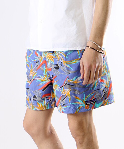 patagonia(パタゴニア)の「BAGGIES SHORTS(パンツ・メンズ・ブラック/レッド/サックスブルー/ネイビー/カモフラージュ・S/M)」の3枚目の写真