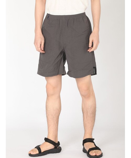 MANASTASH（マナスタッシュ）の「MANASTASH/マナスタッシュ RIVER SHORTS（パンツ・メンズ・BLACK/GREY/RED/NAVY/D/OLIVE・M/L/XL）」の3枚目の写真