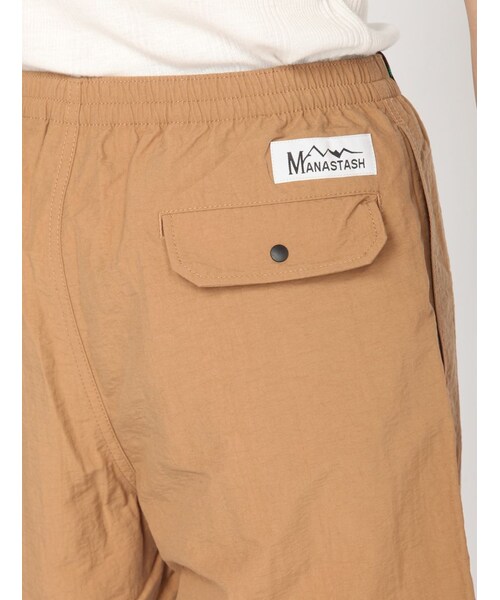 MANASTASH（マナスタッシュ）の「MANASTASH/マナスタッシュ RIVER SHORTS（パンツ・メンズ・BLACK/GREY/RED/NAVY/D/OLIVE・M/L/XL）」の17枚目の写真