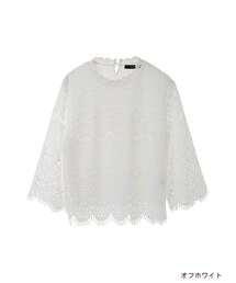w closet | スカラップレースプルオーバー(トップス)