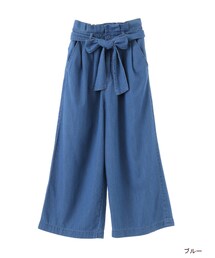 w closet | リボン付きデニムパンツ(パンツ)