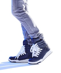 DIET BUTCHER | ■別注■DIET BUTCHER SLIM SKIN×MIDWEST ハイカットスニーカー(スニーカー)