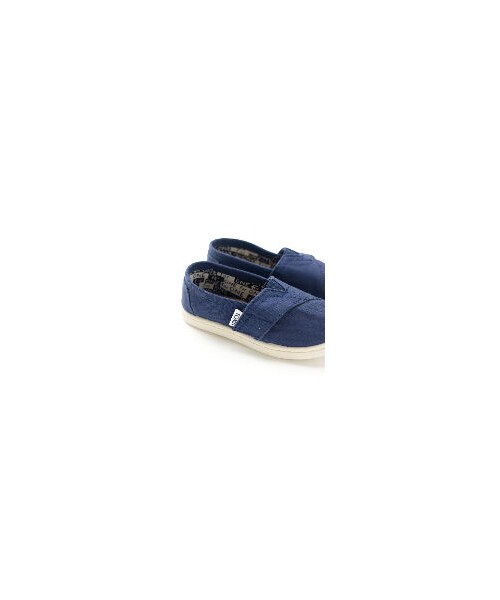 TOMS（トムス）の「TOMS トムス キッズ Canvas Tiny Classics -Navy toms-toddler-navy（シューズ・Navy・14cm/15cm/16cm/17cm/17.5cm）」の3枚目の写真