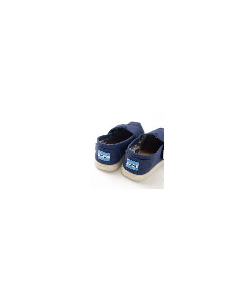 TOMS（トムス）の「TOMS トムス キッズ Canvas Tiny Classics -Navy toms-toddler-navy（シューズ・Navy・14cm/15cm/16cm/17cm/17.5cm）」の4枚目の写真