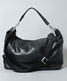 STUDIOUS（ステュディオス）の「シャイニーレザーエディターズバッグ