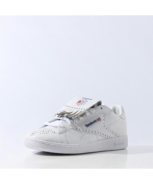 Reebok(リーボック)の「【Reebok CLASSIC×BEAMS】NPC UK Reebok CLASSIC(リーボック クラシック)(シューズ・ホワイト/ホワイト/ファントムブルー/エクセレントレッド・23.0cm/23.5cm/24.0cm/24.5cm/25.0cm/25.5cm/26.0cm/26.5cm/27.0cm/27.5cm/28.0cm/28.5cm/29.0cm/29.5cm/30.0cm)」の5枚目の写真