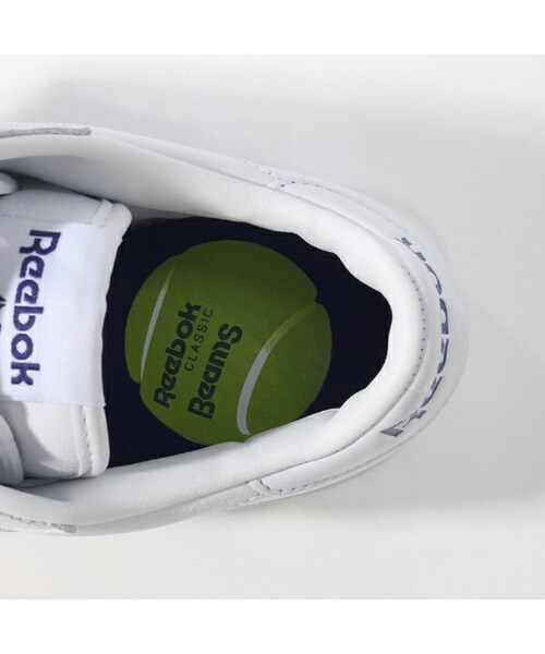 Reebok(リーボック)の「【Reebok CLASSIC×BEAMS】NPC UK Reebok CLASSIC(リーボック クラシック)(シューズ・ホワイト/ホワイト/ファントムブルー/エクセレントレッド・23.0cm/23.5cm/24.0cm/24.5cm/25.0cm/25.5cm/26.0cm/26.5cm/27.0cm/27.5cm/28.0cm/28.5cm/29.0cm/29.5cm/30.0cm)」の10枚目の写真