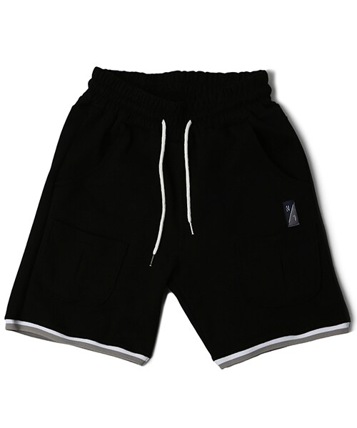ROMANTIC CROWN(ロマンティッククラウン)の「0909 SWEAT SHORT PANTS_BLACK(その他・メンズ・기타)」の1枚目の写真