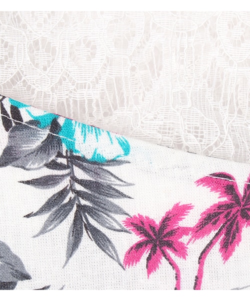 PAGEBOY（ページボーイ）の「【ポイント10倍】【PAGEBOY】レーストップス×ビスチェセット（トップス・レディース・ホワイト系/ブラック/ターコイズ系）」の10枚目の写真