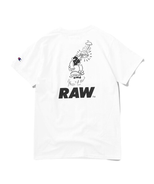 No Brand ノーブランド の Raw X Popeye X Champion Skate Tee ロー ポパイ チャンピオン スケート Tシャツ Tシャツ カットソー Wear