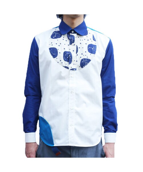 NIRAME.CO（ニラメッコ）の「プラネタリウムしゃつ（シャツ/ブラウス・メンズ・その他）」の3枚目の写真