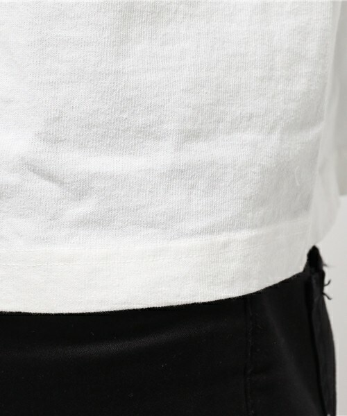 Champion（チャンピオン）の「CHAMPION T1011 クルーネックTシャツ（Tシャツ/カットソー・メンズ・ホワイト/ヘザ－グレー/ネイビー・M/L）」の8枚目の写真