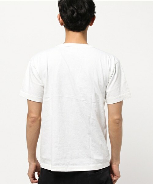 Champion（チャンピオン）の「CHAMPION T1011 クルーネックTシャツ（Tシャツ/カットソー・メンズ・ホワイト/ヘザ－グレー/ネイビー・M/L）」の5枚目の写真