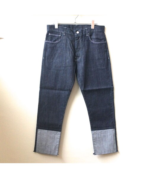 elephant TRIBAL fabrics（エレファントトライバルファブリックス）の「elephant TRIBAL fabrics 　ロールアップデニム（インディゴ）（デニムパンツ・メンズ・その他）」の2枚目の写真