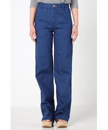 Deuxieme Classe（ドゥーズィエムクラス）の「サテンデニムバギー