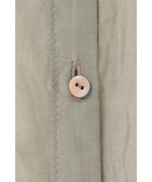 Spick & Span(スピックアンドスパン)の「メンSILKローン BIG シャツ◆(トップス・ホワイト/キャメル/カーキ・フリー)」の16枚目の写真