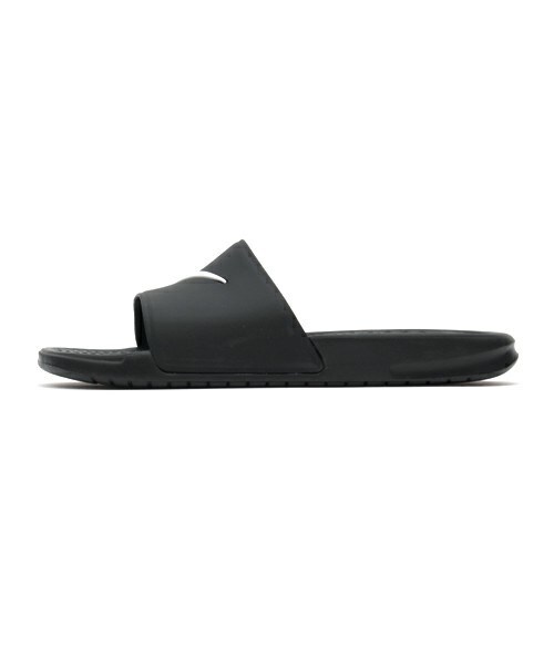 NIKE SPORTSWEAR（ナイキスポーツウェアー）の「ユニセックス ナイキ ベナッシ シャワーサンダル NIKE BENASSI SHOWER SLIDE 819024-010（サンダル・レディース・ブラック・24cm/25cm/26cm/27cm/28cm）」の3枚目の写真