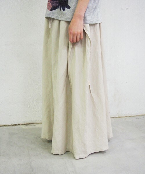 FRAPBOIS（フラボア）の「リネロン（その他パンツ・レディース・オレンジ/ベージュ/ネイビー・0/1）」の8枚目の写真