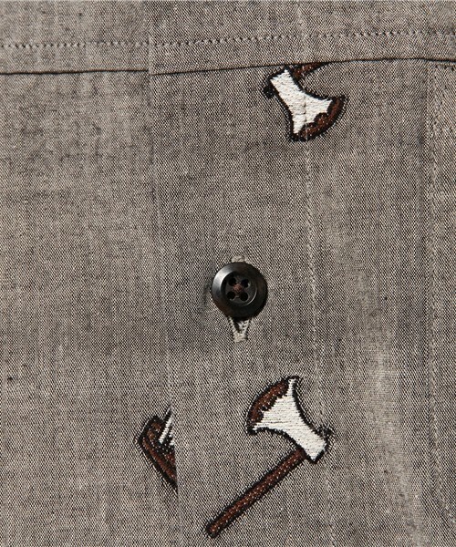 FRAPBOIS(フラボア)の「アコーンズ(シャツ/ブラウス・レディース・ベージュ/グレー・1/2)」の14枚目の写真