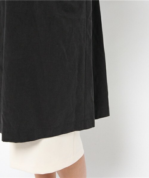 FRAPBOIS（フラボア）の「トレコート（トレンチコート・レディース・ブラック/ベージュ/ネイビー・0/1）」の16枚目の写真