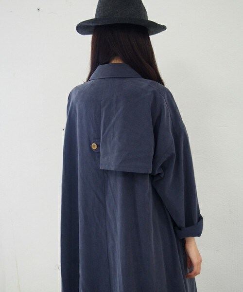 FRAPBOIS（フラボア）の「トレコート（トレンチコート・レディース・ブラック/ベージュ/ネイビー・0/1）」の6枚目の写真