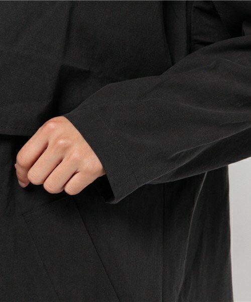 FRAPBOIS（フラボア）の「トレコート（トレンチコート・レディース・ブラック/ベージュ/ネイビー・0/1）」の14枚目の写真