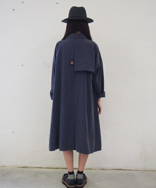 FRAPBOIS（フラボア）の「トレコート（トレンチコート・レディース・ブラック/ベージュ/ネイビー・0/1）」の7枚目の写真