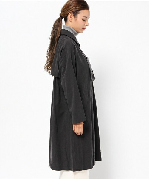 FRAPBOIS（フラボア）の「トレコート（トレンチコート・レディース・ブラック/ベージュ/ネイビー・0/1）」の10枚目の写真