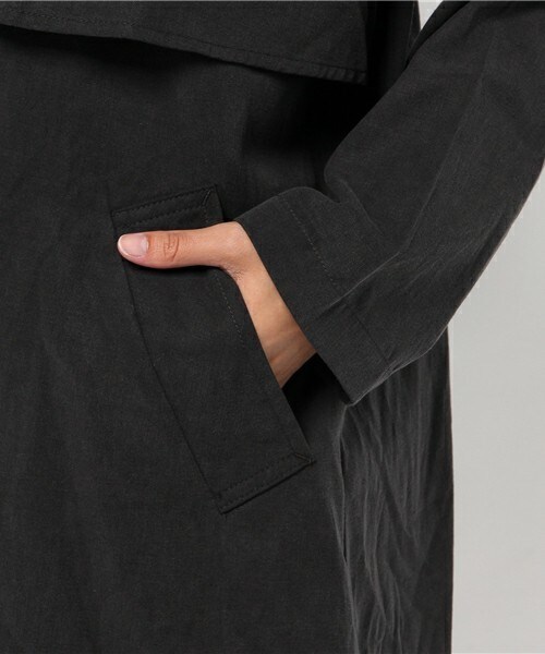 FRAPBOIS（フラボア）の「トレコート（トレンチコート・レディース・ブラック/ベージュ/ネイビー・0/1）」の15枚目の写真