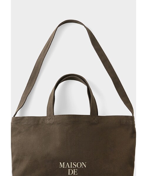 MAISON DE REEFUR（メゾンドリーファー）の「リーファー 2WAY トートバッグ（バッグ・レディース・Navy/Khaki/Off White・F）」の20枚目の写真