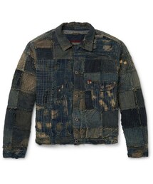 KAPITAL（キャピタル）の「Boro Slim-Fit Patchwork Denim Jacket