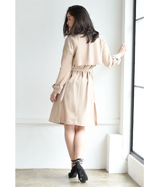 BLAIR by MOERY(ブレア)の「ゆるトレンチコート(トレンチコート・レディース・カーキ/ベージュ・FREE)」の11枚目の写真