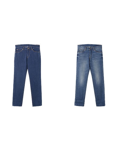 BLAIR by MOERY(ブレア)の「ガールフレンドデニム(デニムパンツ・レディース・インディゴ/ワンウォッシュ・S/M)」の3枚目の写真