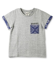 BRANSHES | バンダナポケット半袖Tシャツ(Tシャツ/カットソー)