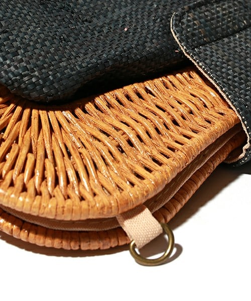 Larone（ラロネ）の「別注 フラワー刺繍カゴバッグ（）」 - WEAR 