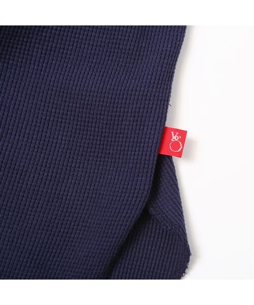 VIRGOwearworks（ヴァルゴウェアワークス）の「THERMAL ST LONG ロングワッフルカットソー（トップス・メンズ・WHITE/NAVY/BLACK・2/3/4）」の14枚目の写真