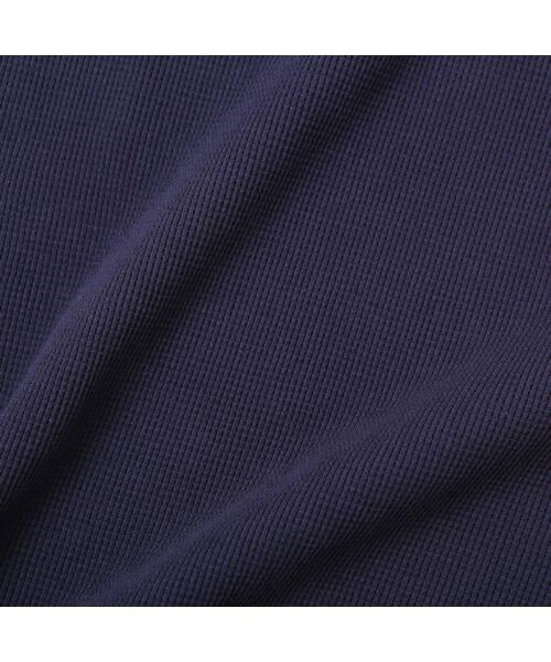 VIRGOwearworks（ヴァルゴウェアワークス）の「THERMAL ST LONG ロングワッフルカットソー（トップス・メンズ・WHITE/NAVY/BLACK・2/3/4）」の12枚目の写真