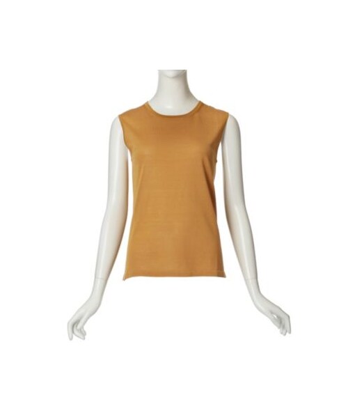 BIANCA EPOCA（ビアンカエポカ）の「サマーベーシックニットプルオーバー（トップス・レディース・ホワイト/ネイビー/イエロー/オレンジ・38）」の3枚目の写真