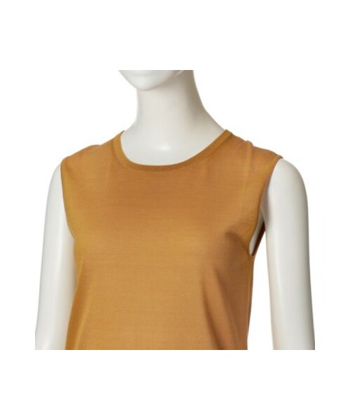 BIANCA EPOCA（ビアンカエポカ）の「サマーベーシックニットプルオーバー（トップス・レディース・ホワイト/ネイビー/イエロー/オレンジ・38）」の6枚目の写真