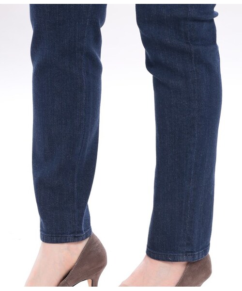 ROPE' PICNIC（ロペピクニック）の「デニムジョグパンツ（パンツ・ホワイト/ネイビー/サックス・38）」の9枚目の写真