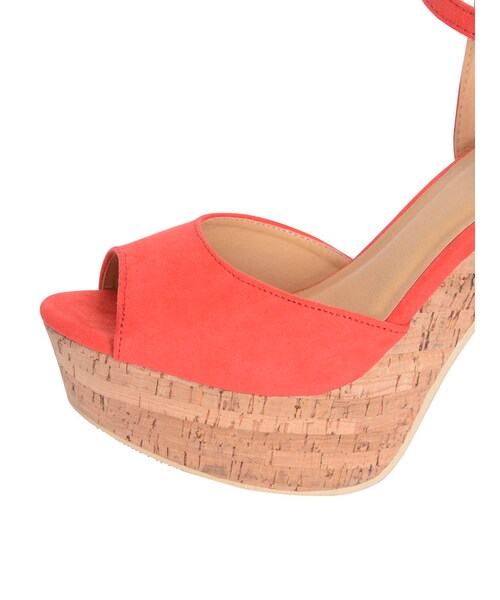 dazzlin(ダズリン)の「【goods】コルクヒールサンダル(シューズ・レディース・レッド/ネイビー/パープル/ベージュ・S/M/L)」の12枚目の写真