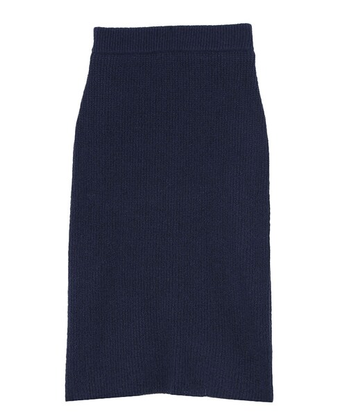 MERCURYDUO（マーキュリーデュオ）の「【DUO】 ブークレリブタイトスカート（スカート・レディース・ライトグレー/ベビーピンク/ネイビー・F）」の3枚目の写真