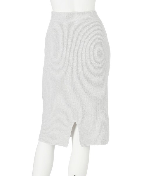 MERCURYDUO（マーキュリーデュオ）の「【DUO】 ブークレリブタイトスカート（スカート・レディース・ライトグレー/ベビーピンク/ネイビー・F）」の9枚目の写真