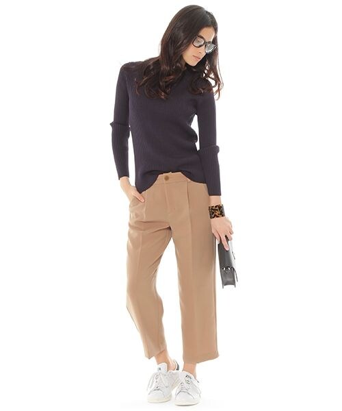 BARNYARDSTORM（バンヤードストーム）の「ワイドクロップドパンツ（パンツ・オフホワイト/ベージュ・S(0)/M(1)/L(2)）」の3枚目の写真