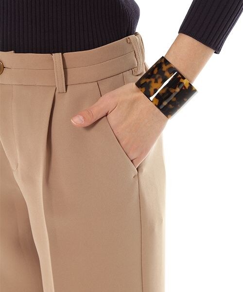 BARNYARDSTORM（バンヤードストーム）の「ワイドクロップドパンツ（パンツ・オフホワイト/ベージュ・S(0)/M(1)/L(2)）」の7枚目の写真