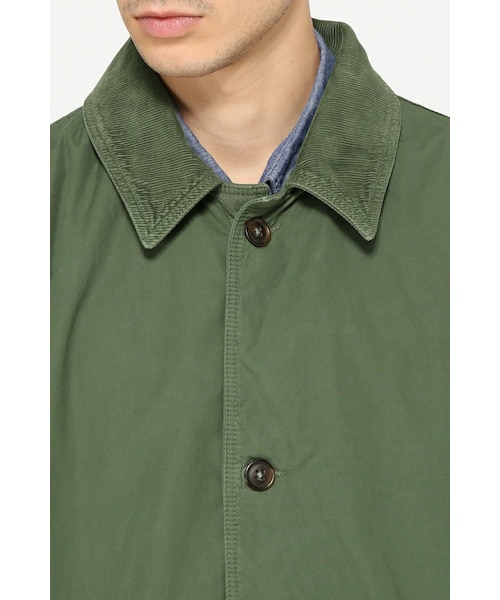 S.K.U. セーブカーキユナイテッド　ネイビー トレンチコート SAVE KHAKI UNITED（セーブカーキユナイテッド）の「SKU Fleece Lined
