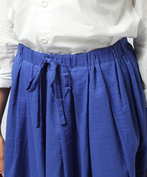 BAYFLOW（ベイフロー）の「リバーシブルギャザースカート（スカート・ブラック/ブルー/ネイビー・S/M）」の13枚目の写真